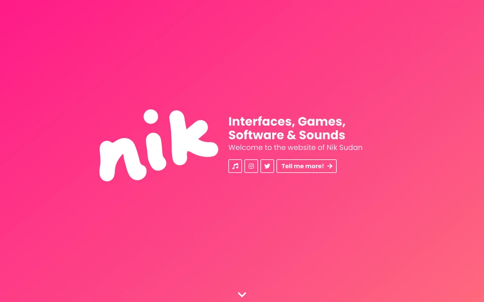 Screenshot of Niks.space