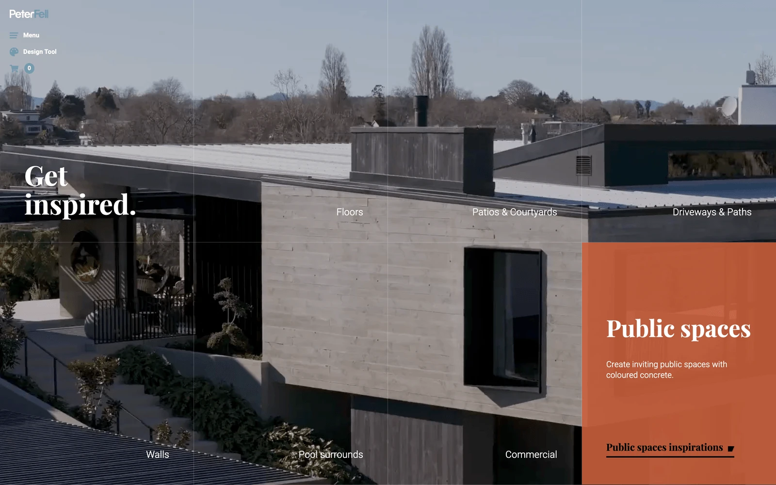 Top screenshot of PeterFell.co.nz