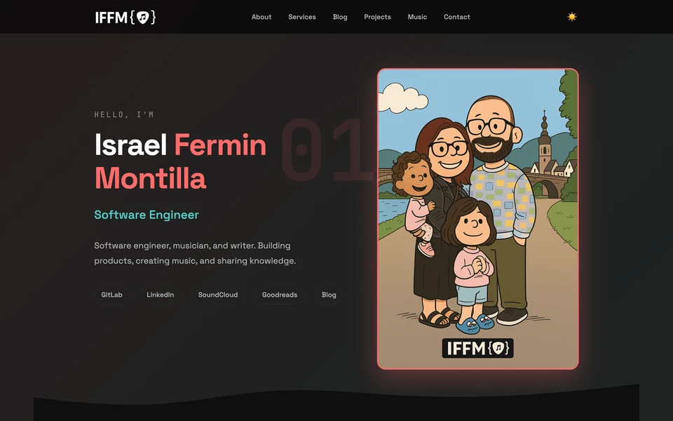 Screenshot of IFFM.me