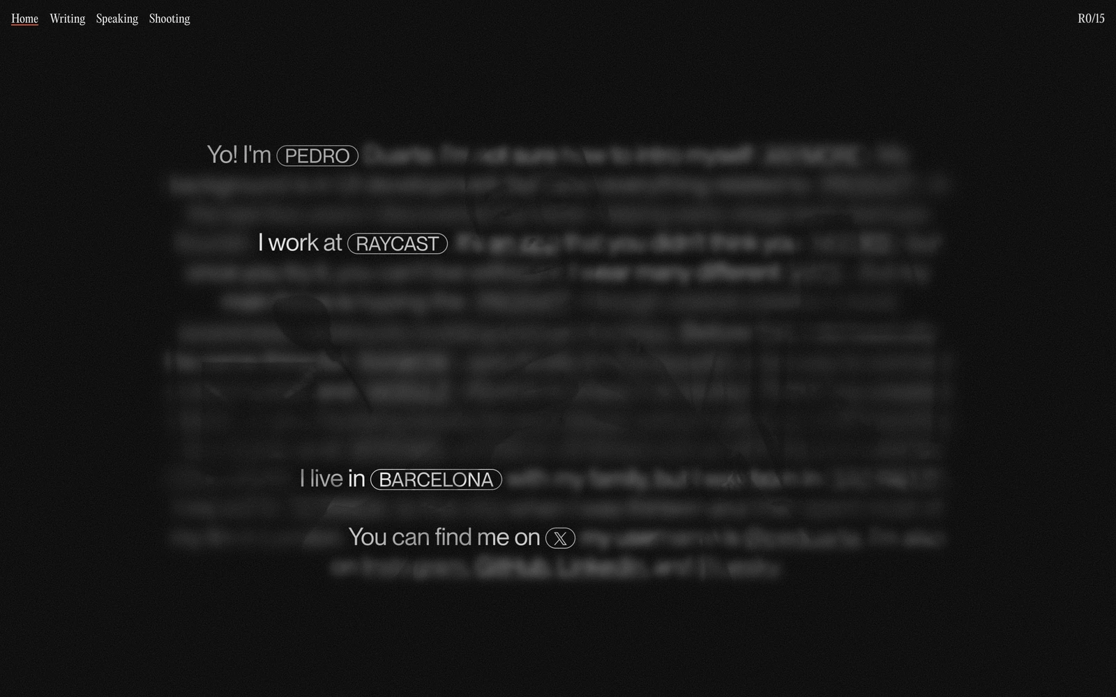 Top screenshot of Ped.ro