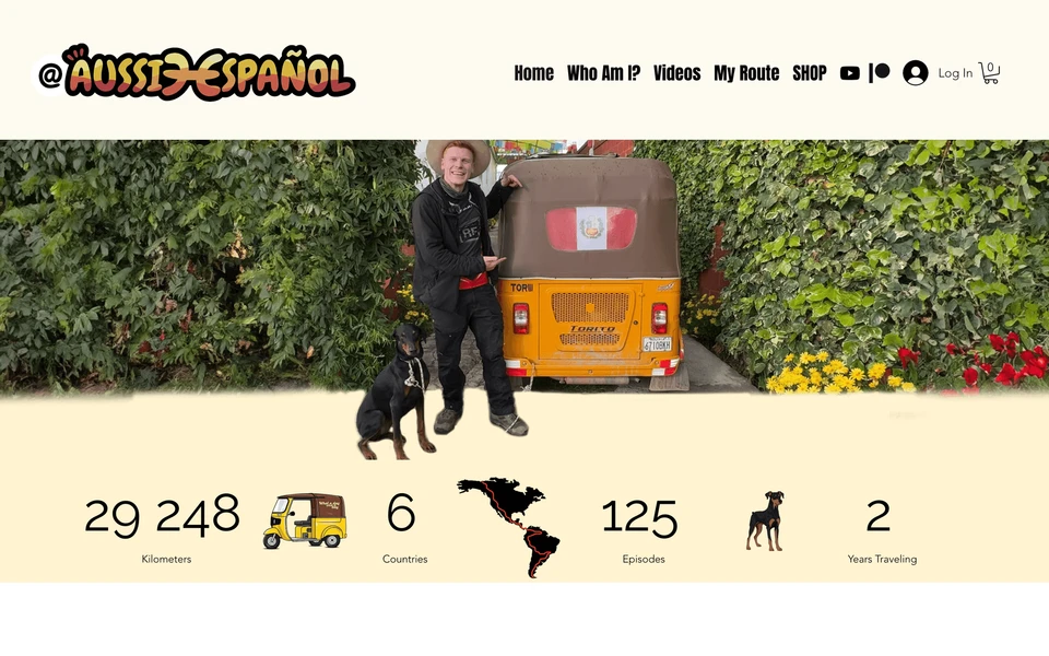 Screenshot of AussieEspanol.com
