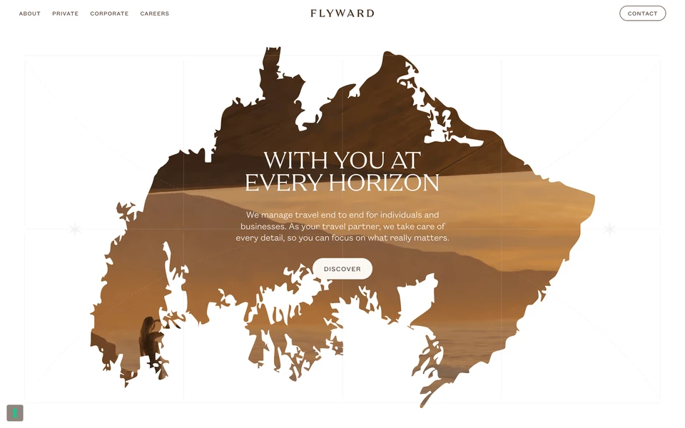 Screenshot of Flyward.com