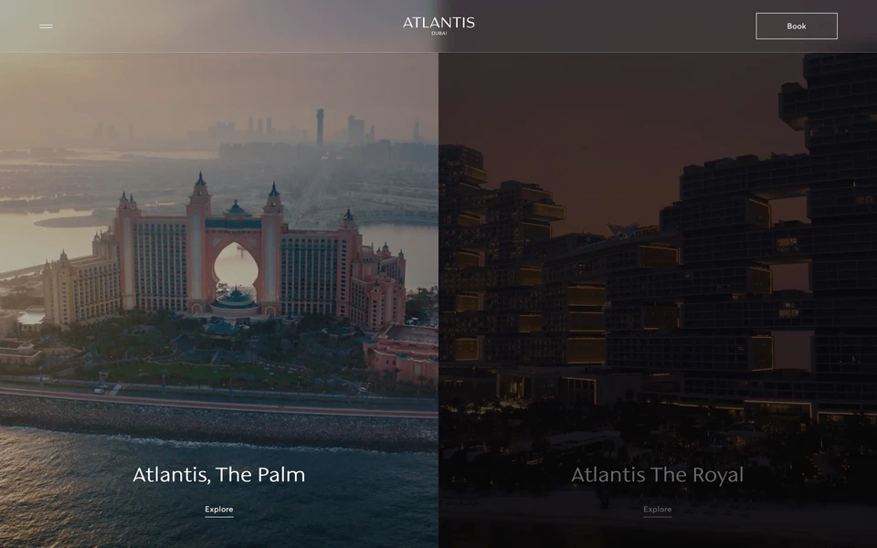 Screenshot of Atlantis.com Dubai
