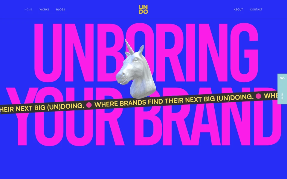 Screenshot of UNDO.co.in