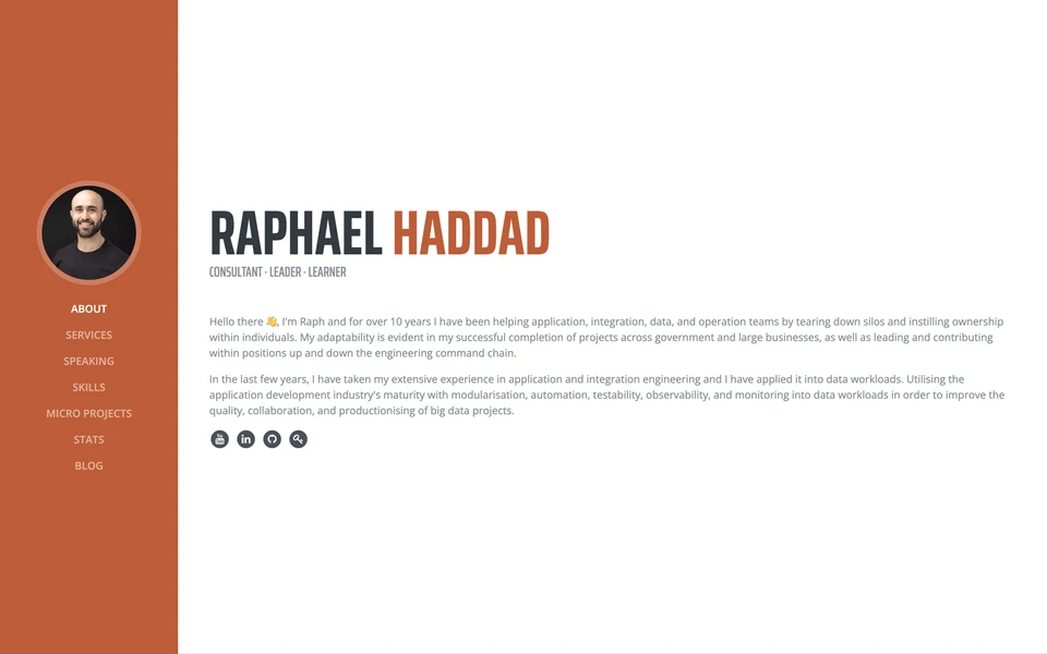 Screenshot of Raph.ws