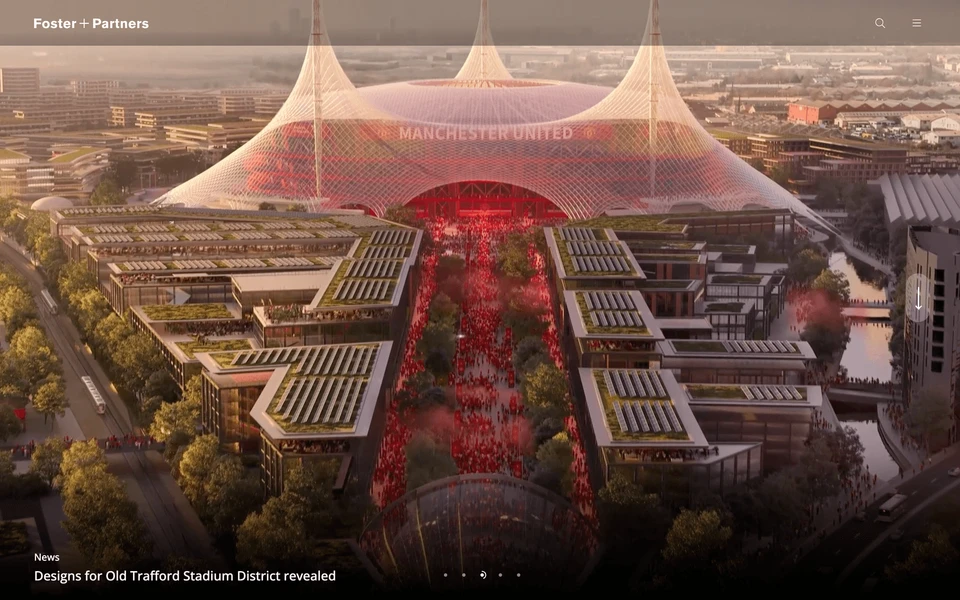 Screenshot of FosterAndPartners.com