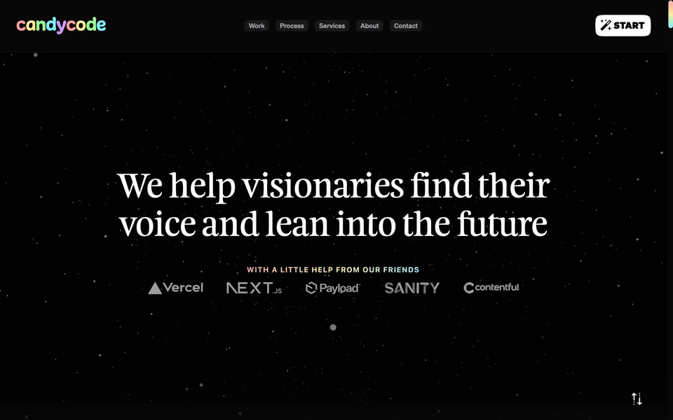 Screenshot of CandyCode.com