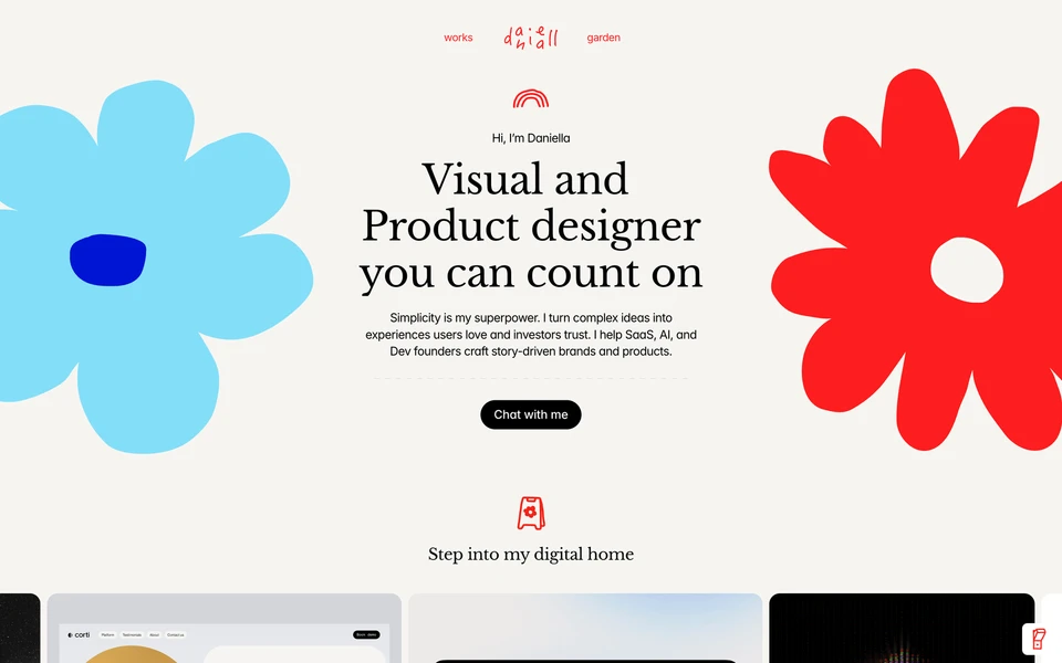 Screenshot of HelloDani.co