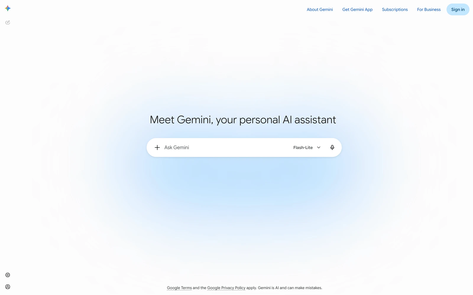 Top screenshot of Google.com Gemini