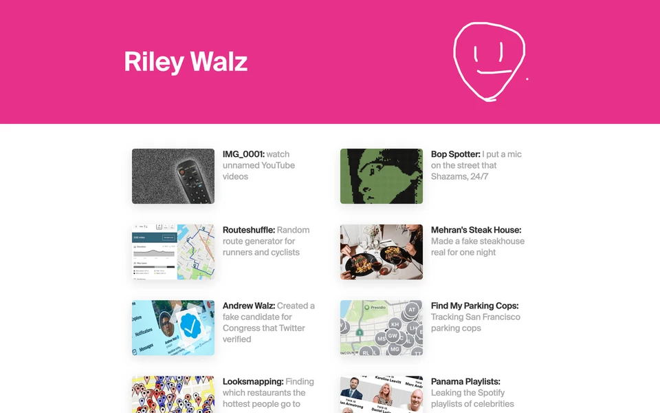 Screenshot of Walzr.com