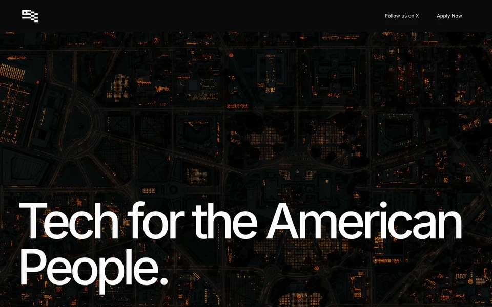 Screenshot of TechForce.gov