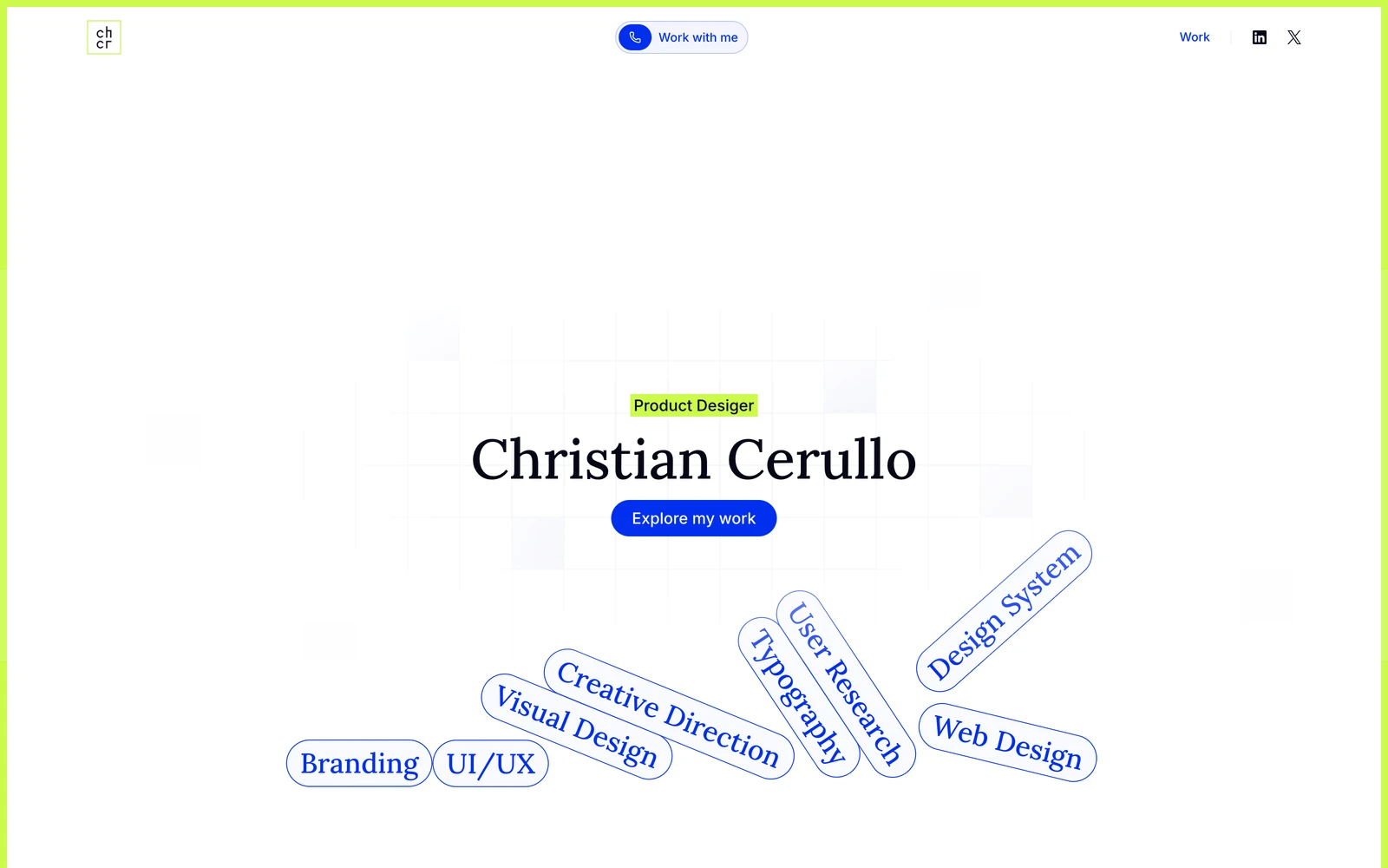 Top screenshot of ChristianCerullo.xyz