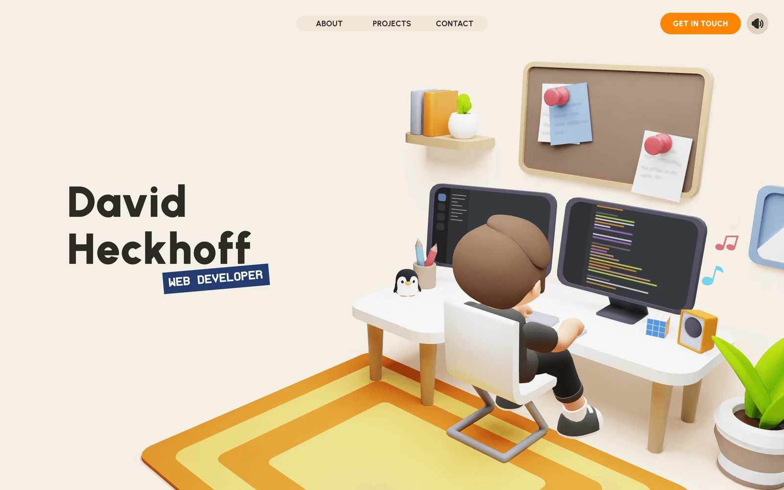 Top screenshot of David-Hckh.com