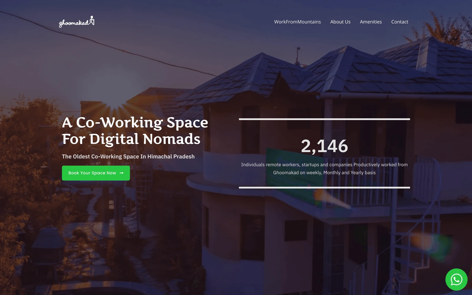 Top screenshot of Ghoomakad.com