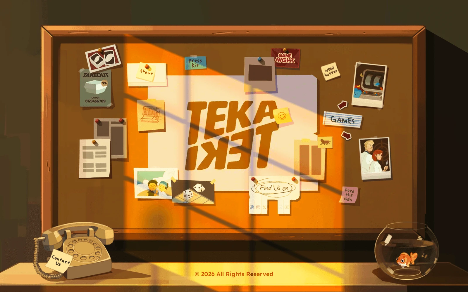 Top screenshot of TekaTekiStudios.com