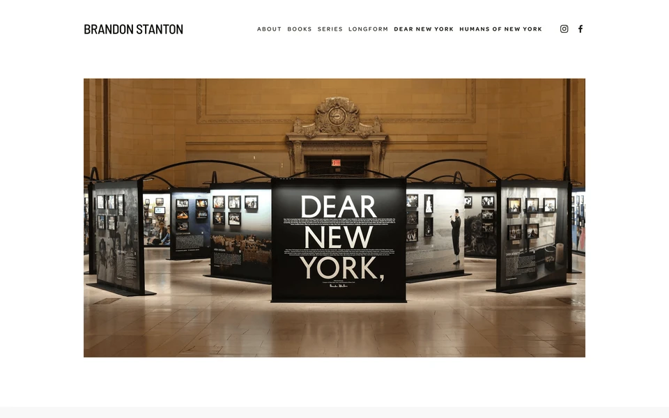 Screenshot of BrandonStanton.com