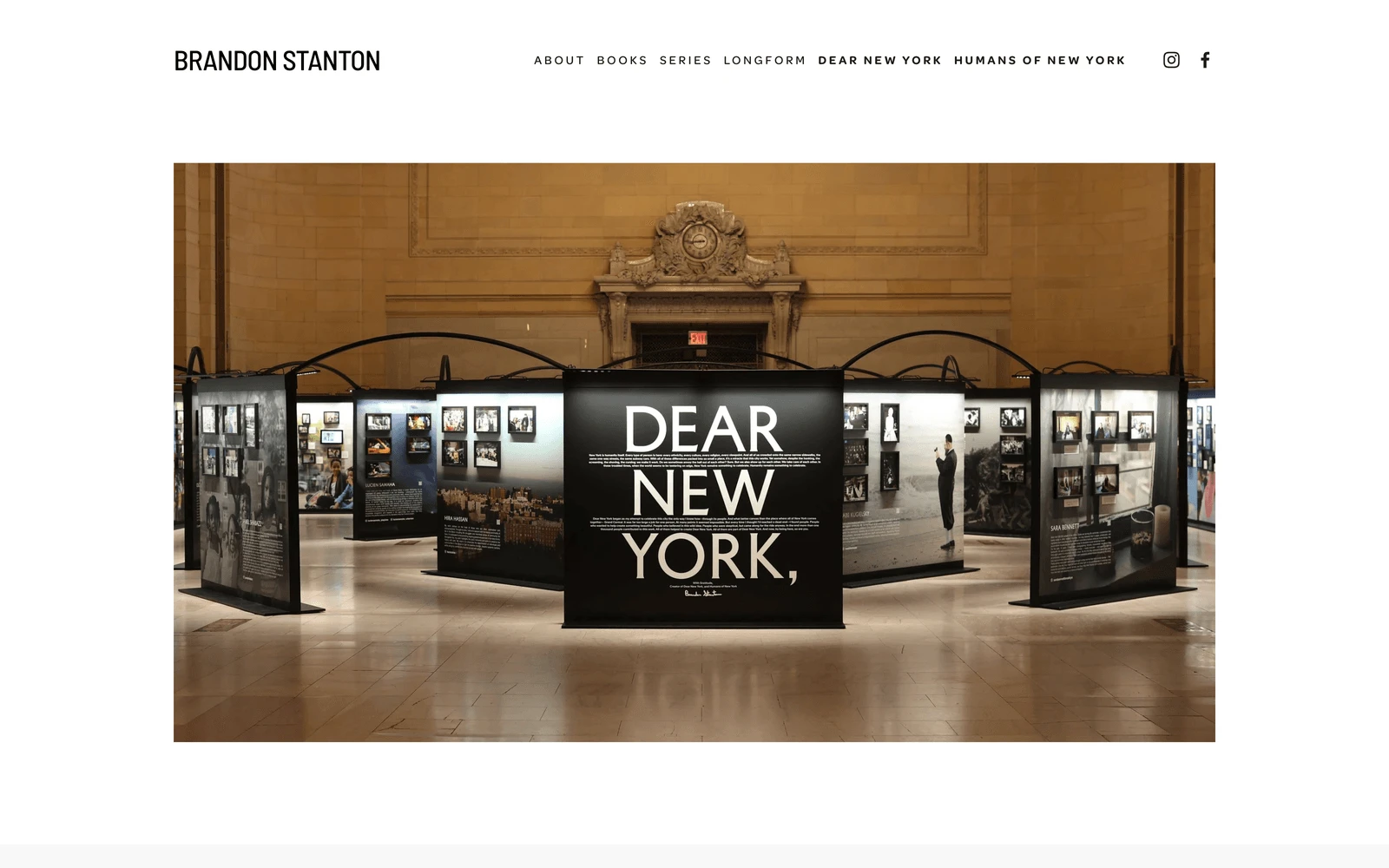 Top screenshot of BrandonStanton.com