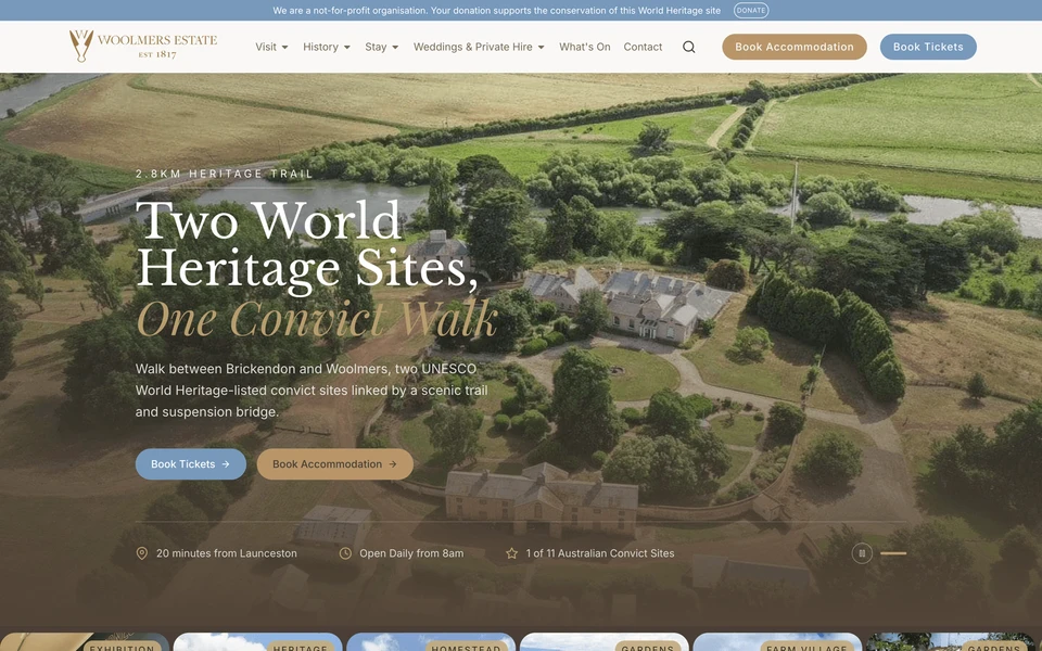 Screenshot of Woolmers.com.au