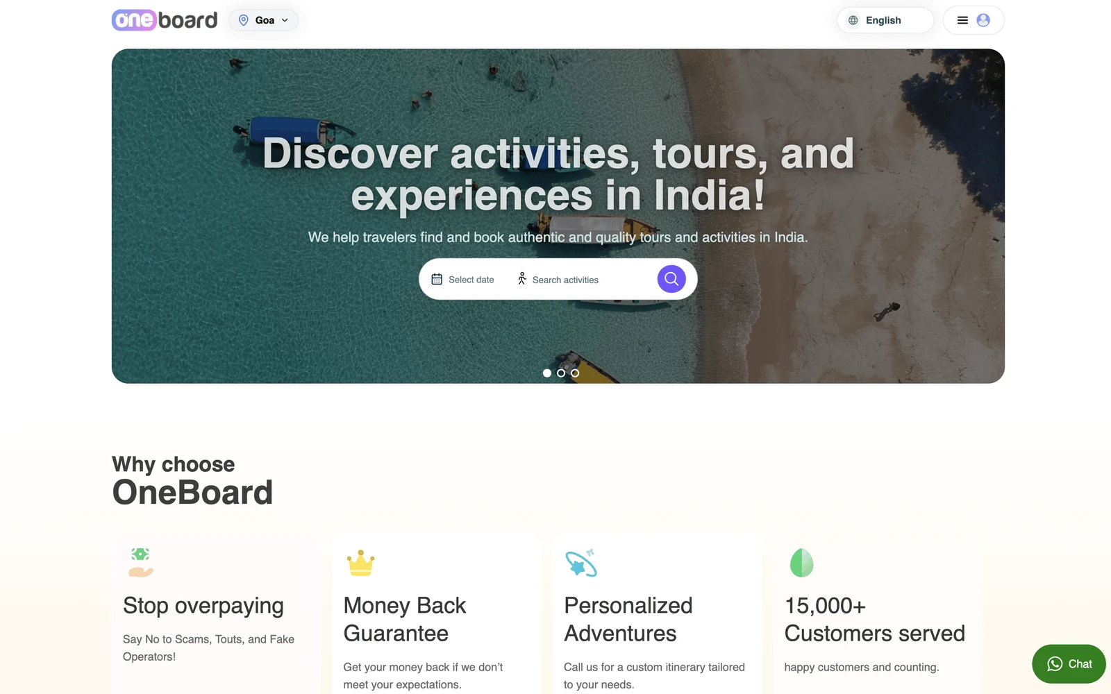 Top screenshot of OneBoard.com