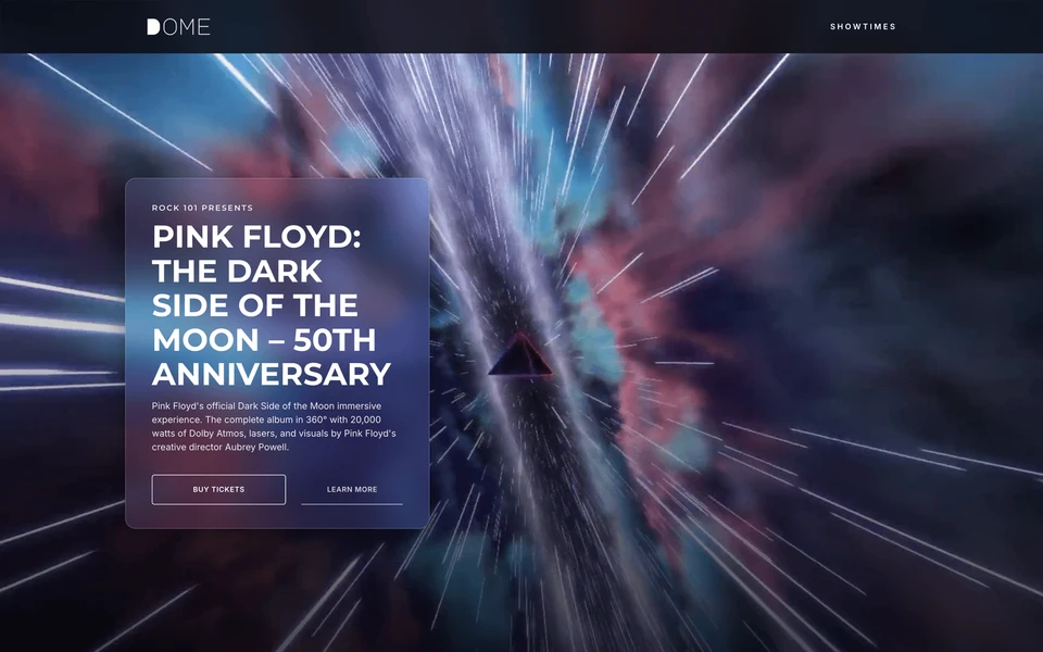 Screenshot of DomeVancouver.com
