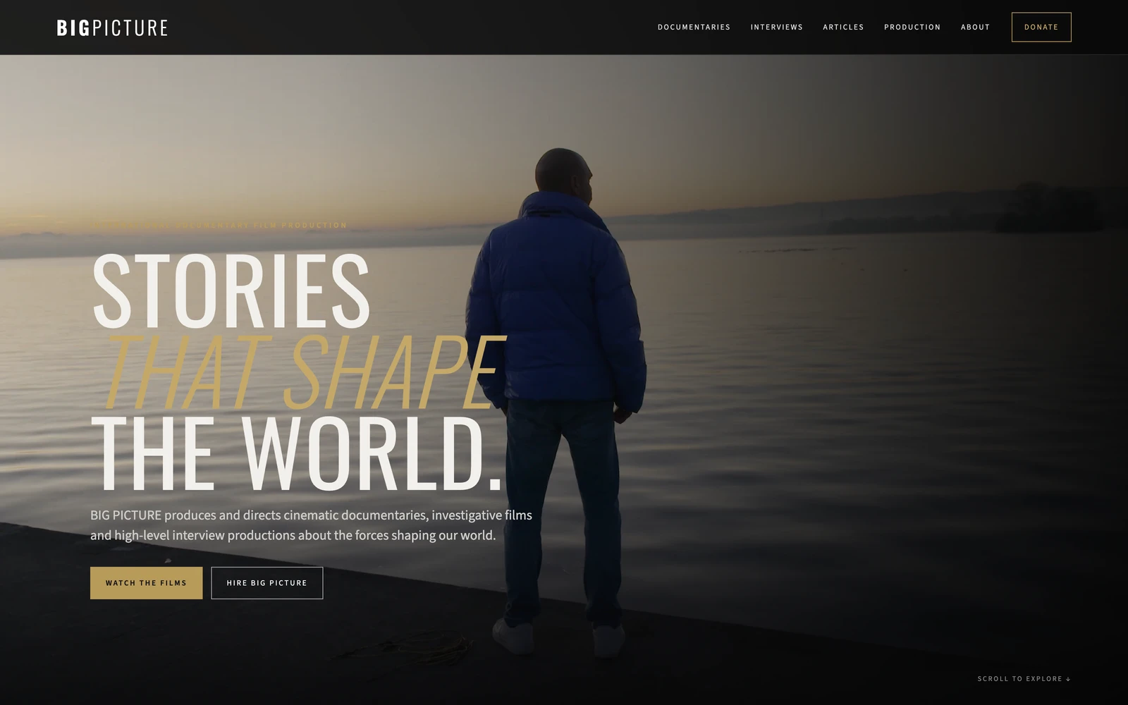 Top screenshot of BigPicture.watch