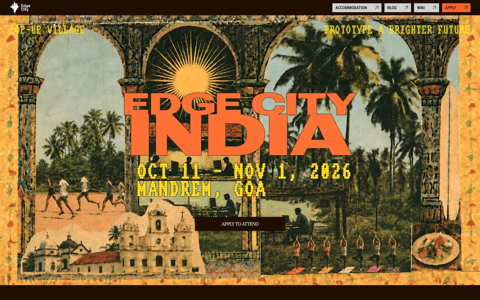 Screenshot of EdgeCity.live India26