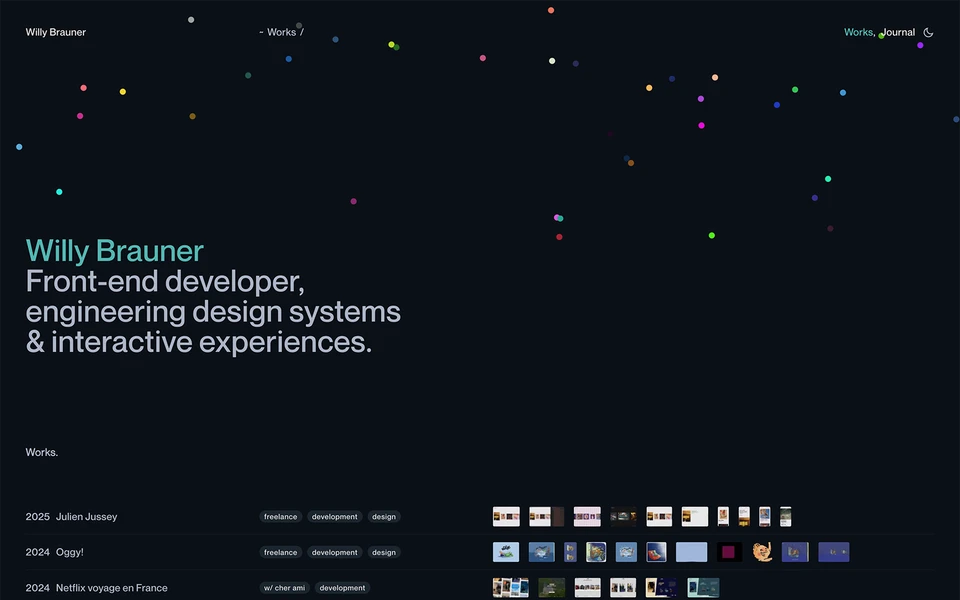 Screenshot of WillyBrauner.com